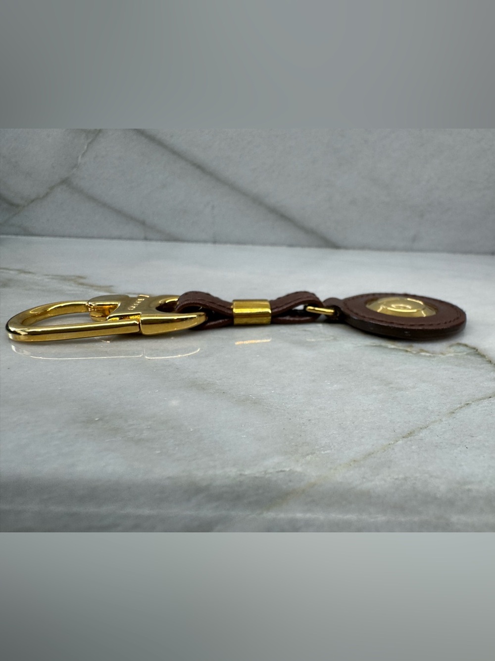Gucci Vintage GG Key Ring Bag Charm - Picture 6 of 8